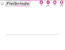 Tablet Screenshot of fielbrinde.com